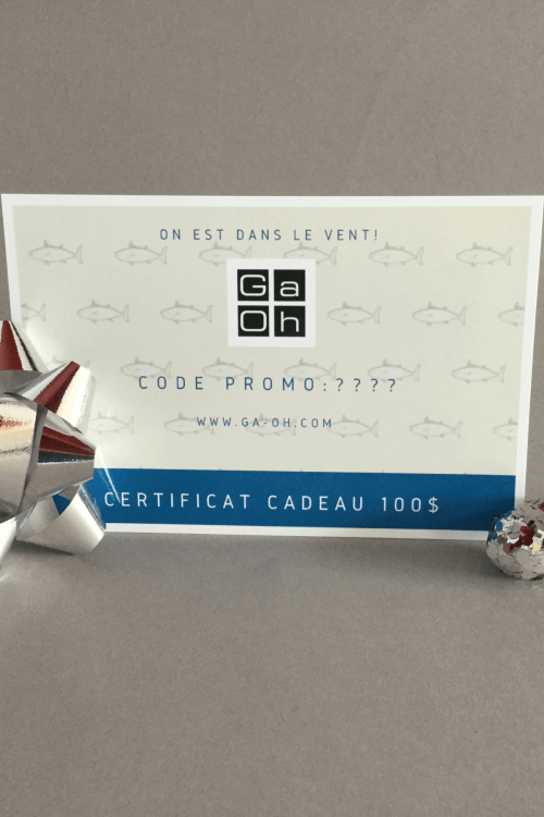 Certificat cadeau Ga-Oh